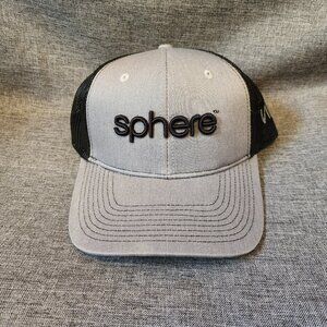 Port Authority Las Vegas Sphere VIP Black/Gray Embroidered Mesh Snapback Hat